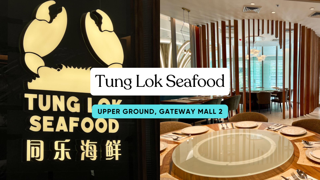 Christmas party venue at Tung Lok Seafood, Upper Ground of Gateway Mall 2