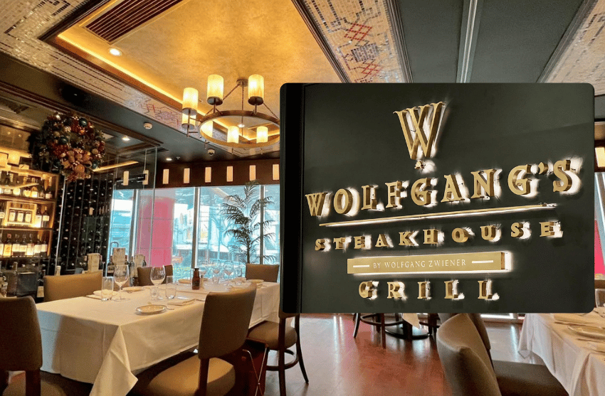 Wolfgang's Steakhouse Grill located at Upper Ground of Gateway Mall 2